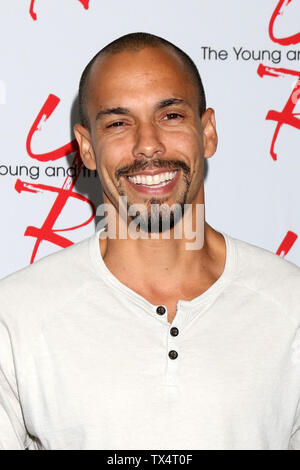 23 juin 2019 - Burbank, CA, USA - LOS ANGELES - jan 23 : Bryton James au feux de l'amour Club Déjeuner à l'hôtel Marriott Burbank Convention Center le 23 juin 2019 à Burbank, CA (crédit Image : © Kay Blake/Zuma sur le fil) Banque D'Images