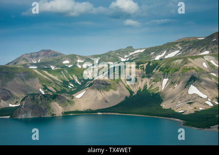 La Russie, Kamchatka, cratère de volcan Ksudach Banque D'Images