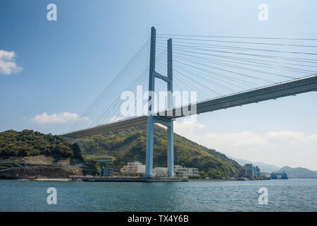 Japon, Nagasaki, Megami Bridge Banque D'Images