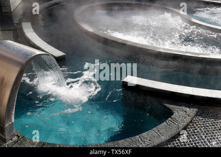 Saint-Gervais Mont-Blanc thermal spa Banque D'Images