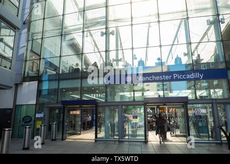 La gare Manchester Piccadilly, Manchester Piccadilly train station,,,Manchester,nord,nord,nord ouest,ville,Angleterre,English,GB,UK,Bretagne,British, Banque D'Images