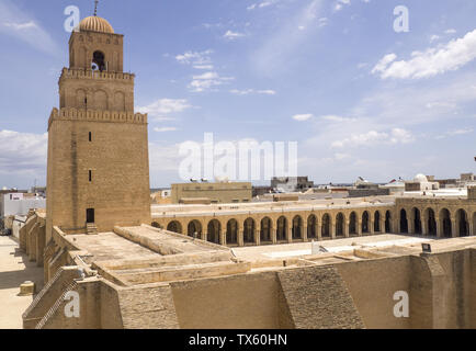- Kairuan le holly place pour l'islam en Tunisie Banque D'Images