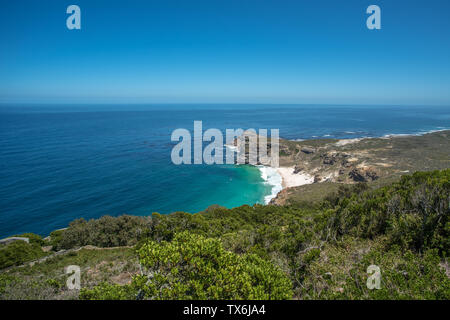 Vue panoramique sur le cap de Bonne-Espérance, Afrique du Sud Banque D'Images