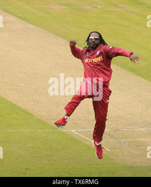 MANCHESTER, Angleterre. 22 juin 2019 : Les Antilles v Nouvelle-zélande, ICC Cricket World Cup Match, à Old Trafford, Manchester, Angleterre. Banque D'Images