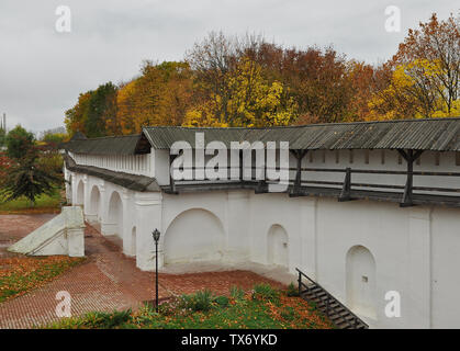 Château en bois l'église. Dans les années 1669-1708 Baturin forteresse fut la résidence des trois Hetmans ukrainiens : La Société Mnohohrishny Samoilovych, Ivan et Ivan Maz Banque D'Images