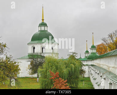 Château en bois l'église. Dans les années 1669-1708 Baturin forteresse fut la résidence des trois Hetmans ukrainiens : La Société Mnohohrishny Samoilovych, Ivan et Ivan Maz Banque D'Images