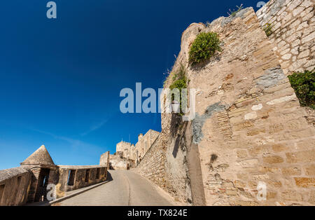 Castell de la Suda, château médiéval, aujourd'hui Parador de Tortosa, en Catalogne, Espagne Banque D'Images