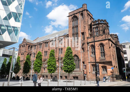 La bibliothèque John Rylands de Manchester,nord,nord,nord,ouest,ville,Angleterre,English,GB,UK,Bretagne,europe,britanniques, Banque D'Images