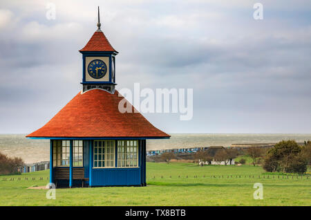 La tour de l'horloge à Frinton and-on-sea dans l'Essex. Banque D'Images