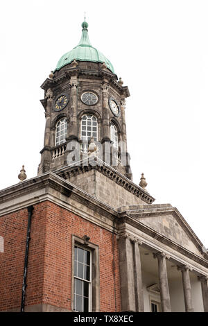 Tour de l'horloge de Bedford au château de Dublin à Dublin, Irlande. Banque D'Images