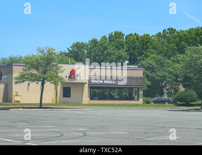 La Princeton New Jersey - le 23 juin 2019 : restaurant Taco Bell - Image Banque D'Images