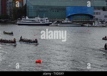 Concord Pacific Dragon Boat Festival à Vancouver, British Columbia Canada en juin 2019 Banque D'Images