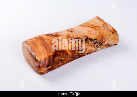 Oreiller en bois de cyprès Banque D'Images