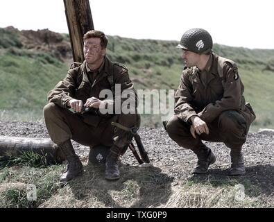 Band of Brothers (Mini Série TV) Année : 2001 USA / UK Damian Lewis, Ron Livingston Banque D'Images