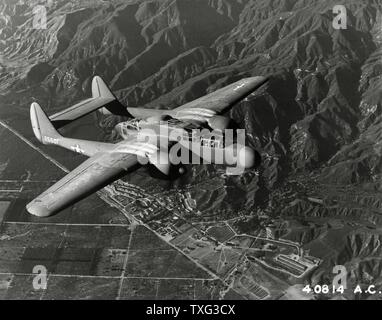 Northrop P-61 avion de chasse de nuit 'Black Widow', 1944 Banque D'Images