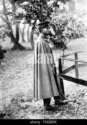 Prince Régent du Japon plus tard l'Empereur Showa ( 29 avril, 1901 - 7 janvier 1989) Champion du 25 décembre 1926, jusqu'à sa mort le 7 janvier 1989. Bien que mieux connu en dehors du Japon par son nom personnel Hirohito 1921 Banque D'Images