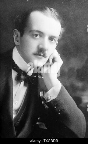 Le noble italien Max Marquis Strozzi, de Florence, 1912 Banque D'Images