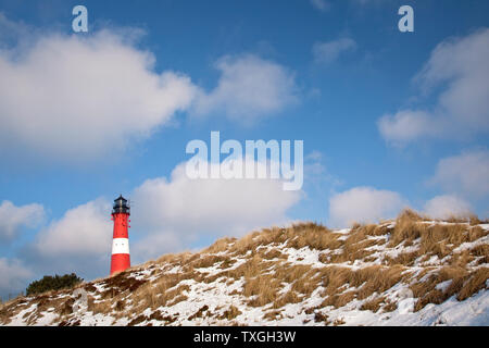 Géographie/voyage, Allemagne, Schleswig-Holstein, phare de Hoernum, isle Sylt, Iles Frise du Nord, droits-supplémentaires-dégagement-Info-non-disponible Banque D'Images