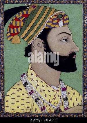 Ahmad Shah Durrani, également connu sous le nom de Ahmad Khan Abdali, 1722-1772. fondateur de l'Empire Durrani et est considéré comme le fondateur de l'état moderne de l'Afghanistan. Wikipedia Banque D'Images