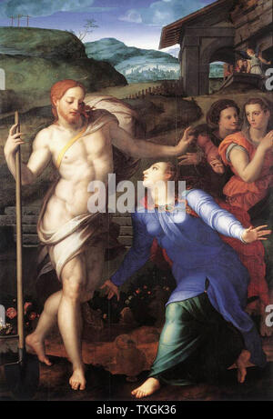 Agnolo di Cosimo dit Bronzino - Noli Me Tangere 1561 Banque D'Images