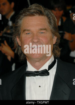 Kurt Russell arrive au Palais des Festivals pour la projection de gala de 'Death Proof' au 60e Festival du Film de Cannes (France) le 22 mai 2007. (Photo d'UPI/Christine Chew) Banque D'Images