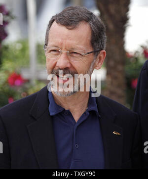 Le président de Walt Disney Animation Studios et de Pixar Animation Studios Ed Catmull arrive à un photocall pour le film 'Up' au 62e Festival du Film de Cannes (France) le 13 mai 2009. Le film, qui ne fait pas partie de la compétition du festival, a été choisi comme film d'ouverture du festival. (Photo d'UPI/David Silpa) Banque D'Images