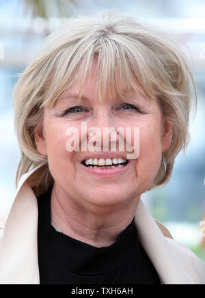 Christine Kain arrive à un photocall pour le film 'Michael' lors de la 64e assemblée annuelle du Festival International du Film de Cannes à Cannes, France le 15 mai 2011. UPI/David Silpa Banque D'Images