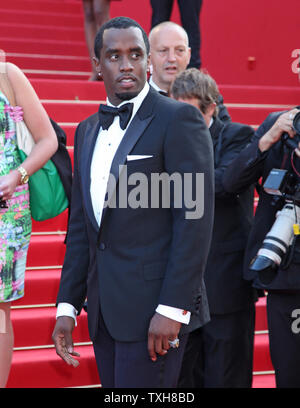 Sean 'Diddy' Combs arrive sur le tapis rouge avant la projection du film 'Lawless' au cours de la 65e Festival International du Film de Cannes à Cannes, France le 19 mai 2012. UPI/David Silpa Banque D'Images