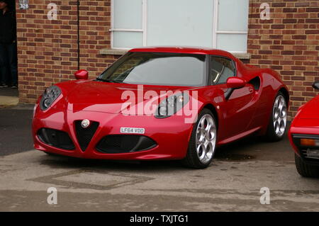 Alfa 4c à Brookland Car show 2016 Banque D'Images