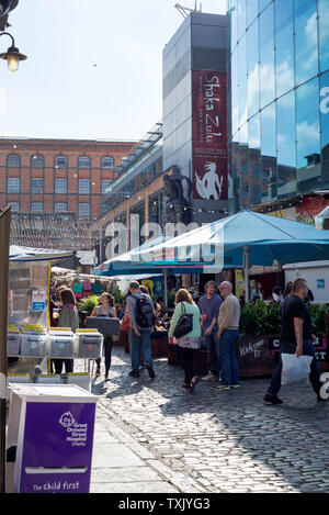 Des scènes de rue de Camden Town dans la ville de Londres Banque D'Images