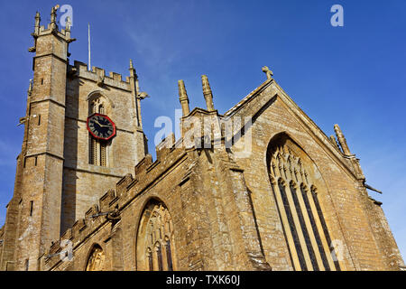 UK,Somerset,Montséret,Église de St Barthélemy Banque D'Images