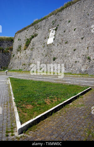 Corfou, Grèce - CIRCA MAI 2019 Mur de la nouvelle forteresse Banque D'Images
