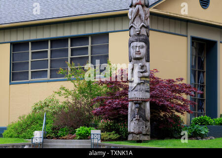 Musée de la ville de Douglas, Juneau, Alaska, USA Banque D'Images