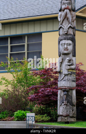 Musée de la ville de Douglas, Juneau, Alaska, USA Banque D'Images