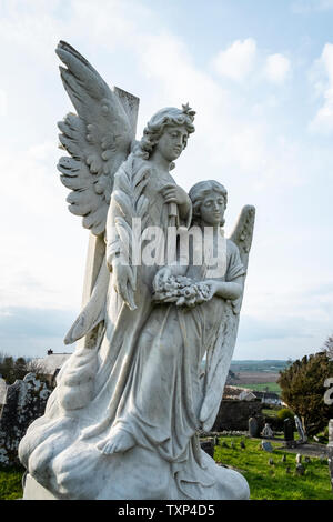 Statue angel Banque D'Images