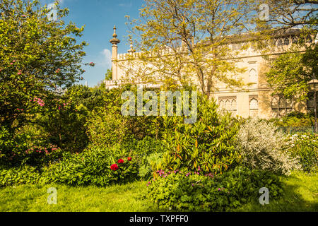 Jardins du pavillon royal de Brighton, Ray Boswell Banque D'Images