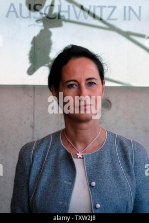 La France socialiste du candidat à l'élection présidentielle Ségolène Royal Visites Musée de l'Holocauste Yad Vashem à Jérusalem, le 4 décembre 2006. (Photo d'UPI/Debbie Hill) Banque D'Images