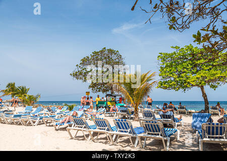 Seas, HAÏTI - Février 19, 2017 : the est un port situé sur la côte nord d'Haïti. C'est un resort privé loués à pour la Royal Caribbean Banque D'Images