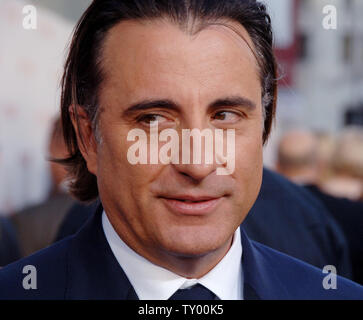 L'acteur Andy Garcia arrive à l'enregistrement de l'American Film Institute's Life Achievement Award gala Al Pacino à Los Angeles le 7 juin 2007. (Photo d'UPI/Jim Ruymen) Banque D'Images