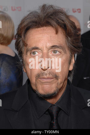 Al Pacino acteur arrive à l'enregistrement de l'American Film Institute's Life Achievement Award Gala, il a reçu le 35e Prix pour l'AFI à Los Angeles le 7 juin 2007. (Photo d'UPI/Jim Ruymen) Banque D'Images