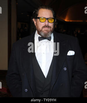 Réalisateur du film "Le Scaphandre et le papillon' Julian Schnabel assiste à la 60th annual Directors Guild of America Awards à Los Angeles le 26 janvier 2008.(UPI Photo/Jim Ruymen) Banque D'Images