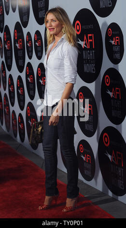 L'actrice Cameron Diaz arrive pour cibler AFI présente soirée au cinéma à l'Arclight Cinerama Dome à Los Angeles le 1 octobre 2008. (Photo d'UPI/Jim Ruymen) Banque D'Images