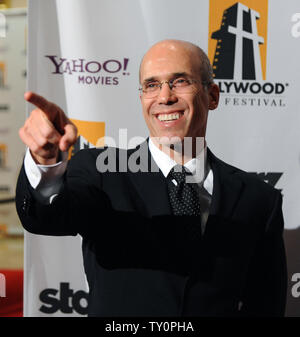 Jeffrey Katzenberg arrive pour la 12e édition de la remise des prix du Festival du film de Hollywood à Beverly Hills, Californie le 27 octobre 2008. (Photo d'UPI/Jim Ruymen) Banque D'Images