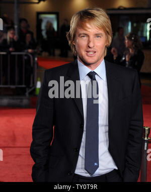 Owen Wilson, un acteur dans la motion picture comedy 'Marley & Me' assiste à la première du film à Los Angeles le 11 décembre 2008. (Photo d'UPI/Jim Ruymen) Banque D'Images