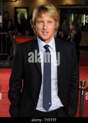 Owen Wilson, un acteur dans la motion picture comedy 'Marley & Me' assiste à la première du film à Los Angeles le 11 décembre 2008. (Photo d'UPI/Jim Ruymen) Banque D'Images