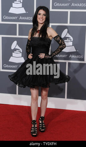 Alana Grace arrive à la 51e cérémonie annuelle de remise des prix Grammy au Staples Center de Los Angeles le 8 février 2009. (UPI Photo/ Jim Ruymen) Banque D'Images