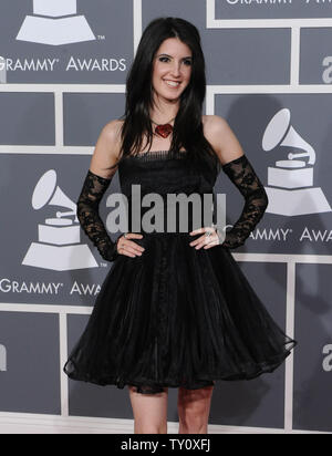 Alana Grace arrive à la 51e cérémonie annuelle de remise des prix Grammy au Staples Center de Los Angeles le 8 février 2009. (UPI Photo/ Jim Ruymen) Banque D'Images