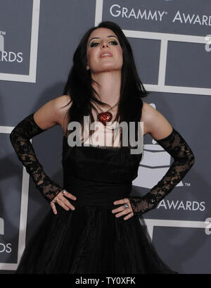 Alana Grace arrive à la 51e cérémonie annuelle de remise des prix Grammy au Staples Center de Los Angeles le 8 février 2009. (UPI Photo/ Jim Ruymen) Banque D'Images