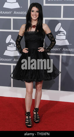 Alana Grace arrive à la 51e cérémonie annuelle de remise des prix Grammy au Staples Center de Los Angeles le 8 février 2009. (UPI Photo/ Jim Ruymen) Banque D'Images