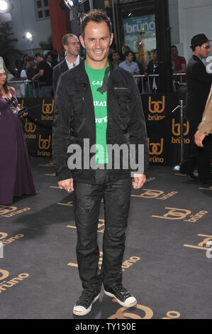 LOS ANGELES, CA. 25 juin 2009 : Greg Ellis au Los Angeles premiere de 'BrŸno» au Grauman's Chinese Theatre, à Hollywood. © 2009 Paul Smith / Featureflash Banque D'Images